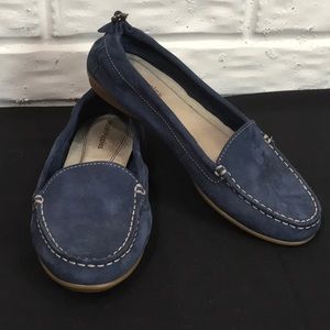 Hush Puppies Blue Loafers for Women